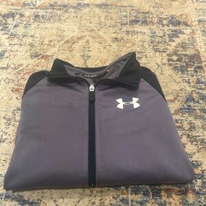 UNDER ARMOUR boys size YLG zip up jacket